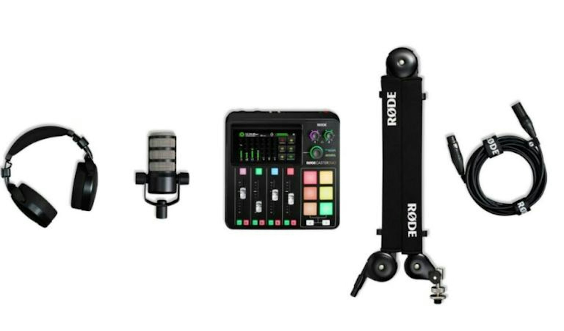 Here’s what you get when you buy RØDE Podcast Equipment Bundles.