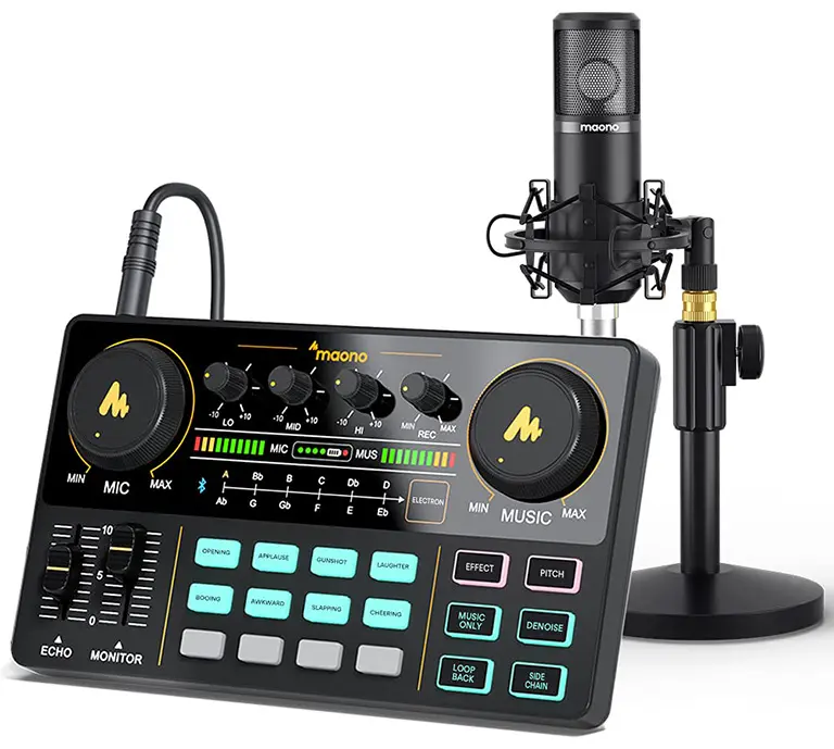 Here’s why the Maonocaster Lite is one of the best podcast mixers