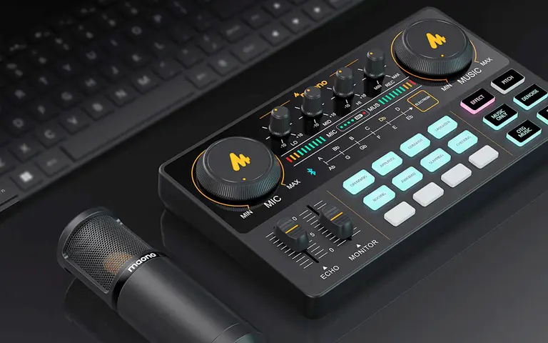 Maonocaster Lite: The simple all-in-one solution for podcasting
