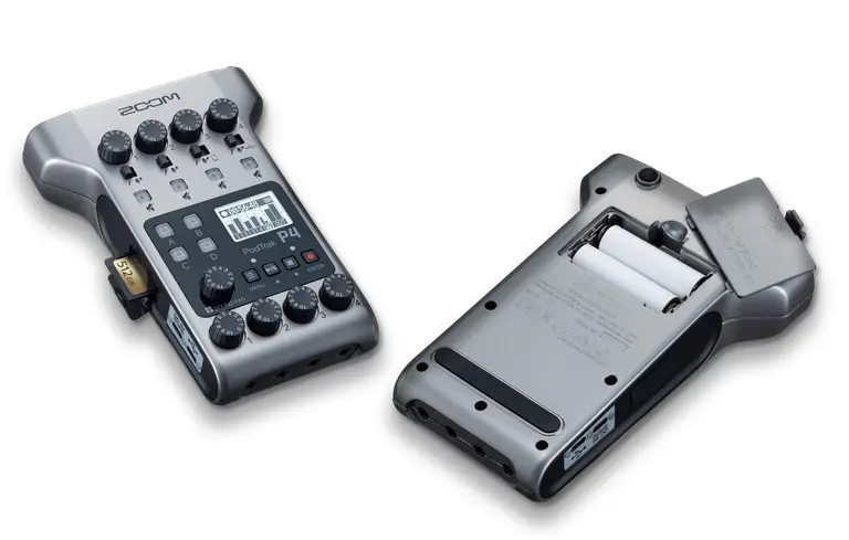 The ZOOM PodTrak P4 is an all-in-one podcast audio interface