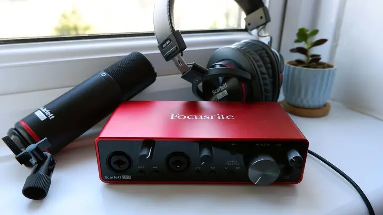 Here’s what you get when you buy Focusrite Podcast Equipment Bundles.