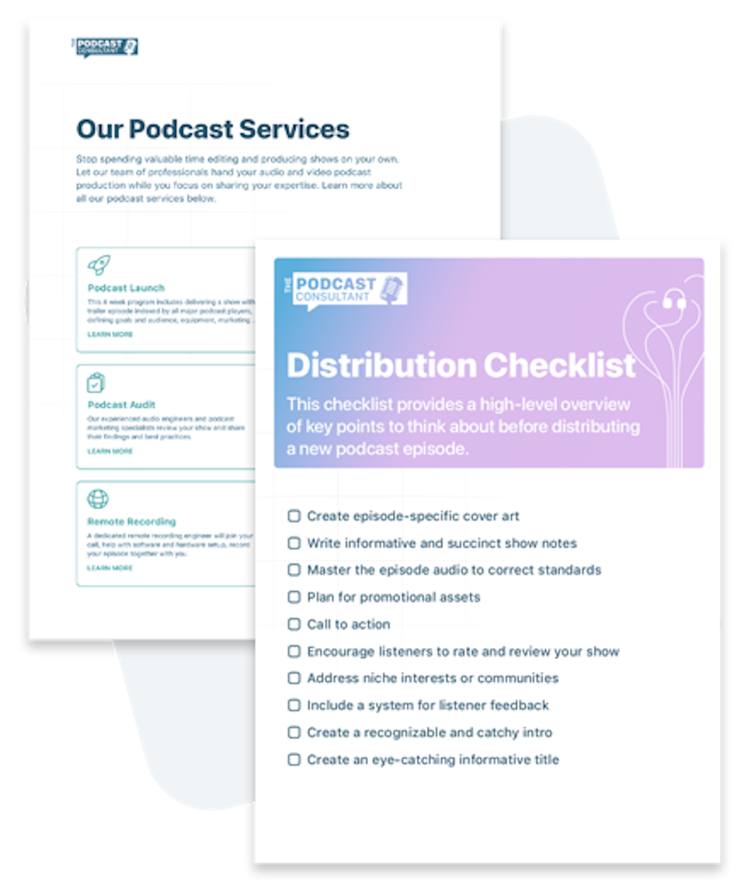 Podcast Distribution Checklist