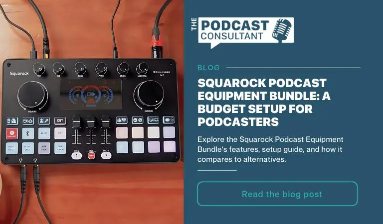 Squarock Podcast Equipment Bundle: A Budget Setup for Podcasters