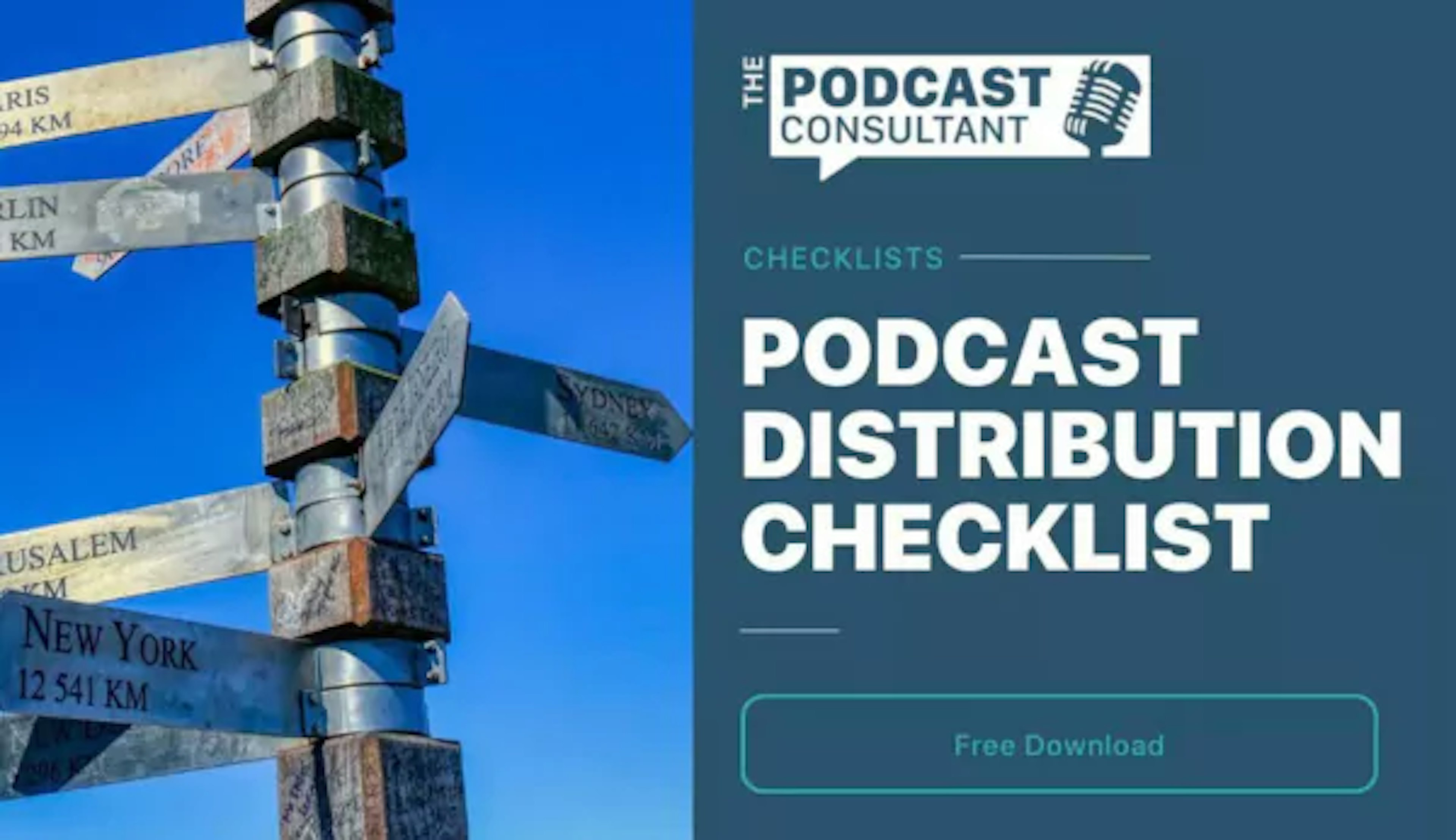 Podcast Distribution Checklist