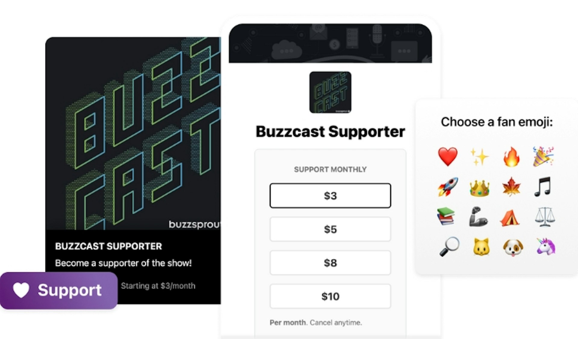 One of Buzzsprout’s key features is listener subscriptions.