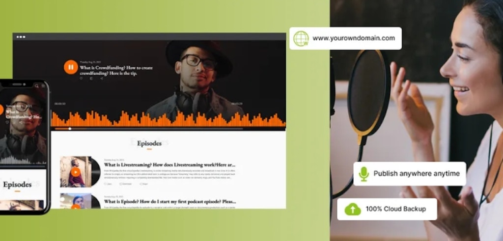 Some podcasters use Podbean as an alternative to Buzzsprout.