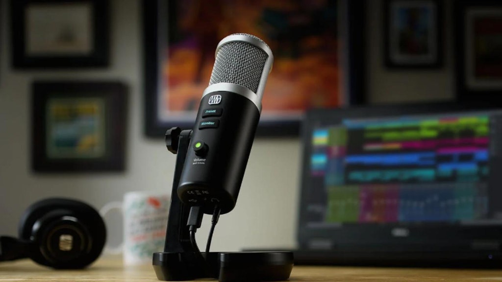 The Presonus Revelator is one alternative to the Shure MV7X.