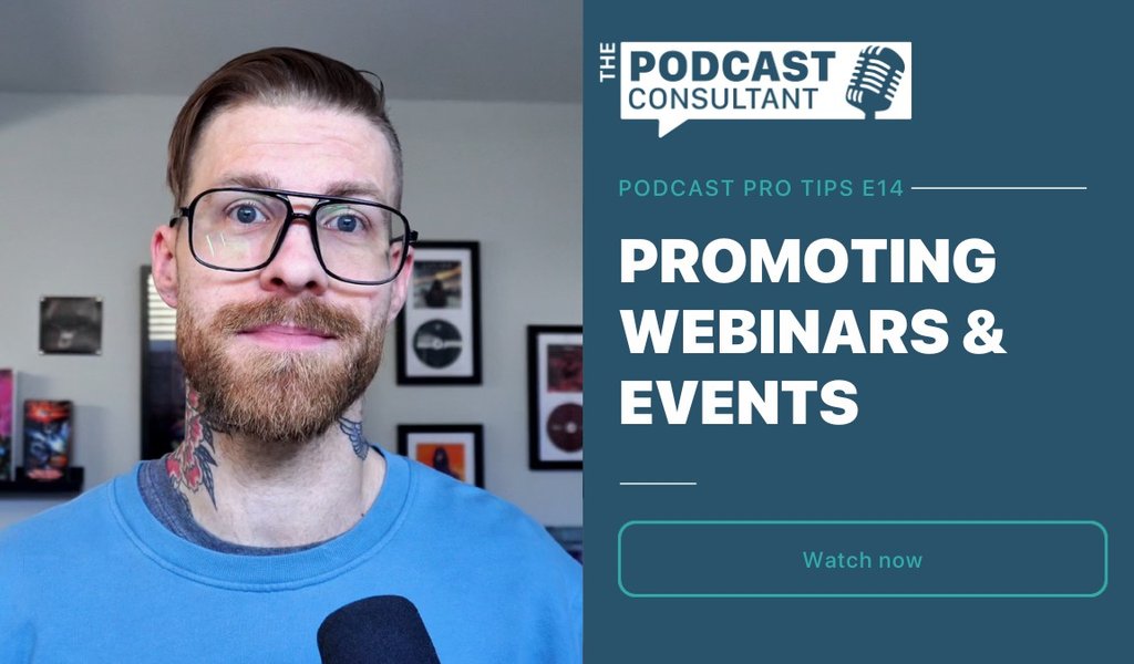 Promoting Webinars and Events